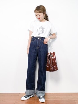 りっぴーさん(レディース・154cm)の夏コーディネート