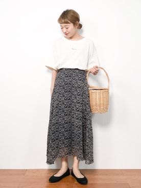 りっぴーさん(レディース・154cm)の夏コーディネート