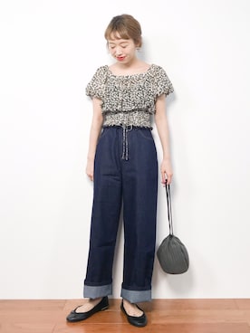 りっぴーさん(レディース・154cm)の夏コーディネート
