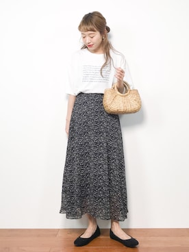 りっぴーさん(レディース・154cm)の夏コーディネート