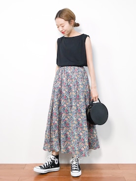 りっぴーさん(レディース・154cm)の夏コーディネート