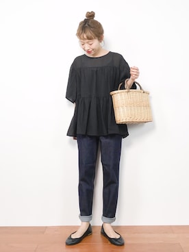 りっぴーさん（レディース・154cm）の夏コーディネート