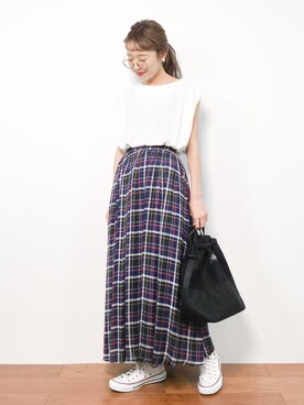 りっぴーさん(レディース・154cm)の夏コーディネート