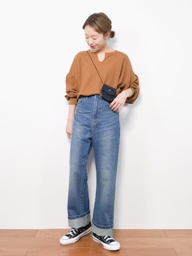 りっぴーさん（レディース・154cm）の秋コーディネート