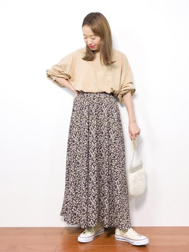 りっぴーさん（レディース・154cm）の秋コーディネート