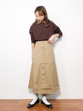 りっぴーさん（レディース・154cm）の秋コーディネート