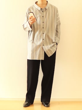 「平成最後のWEARISTAセンバツ」｜「アイテム（スリッポン）」を使った、Nsさん（メンズ・166cm）の春コーディネート