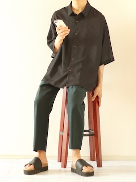 Nsさん（メンズ・166cm）の夏コーディネート