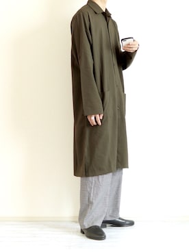 「revertical（リバーティカル）のアイテム」を使った、Nsさん（メンズ・166cm）の夏コーディネート
