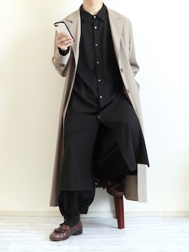 「MFK（エムエフケー）のアイテム」を使った、Nsさん（メンズ・166cm）の冬コーディネート