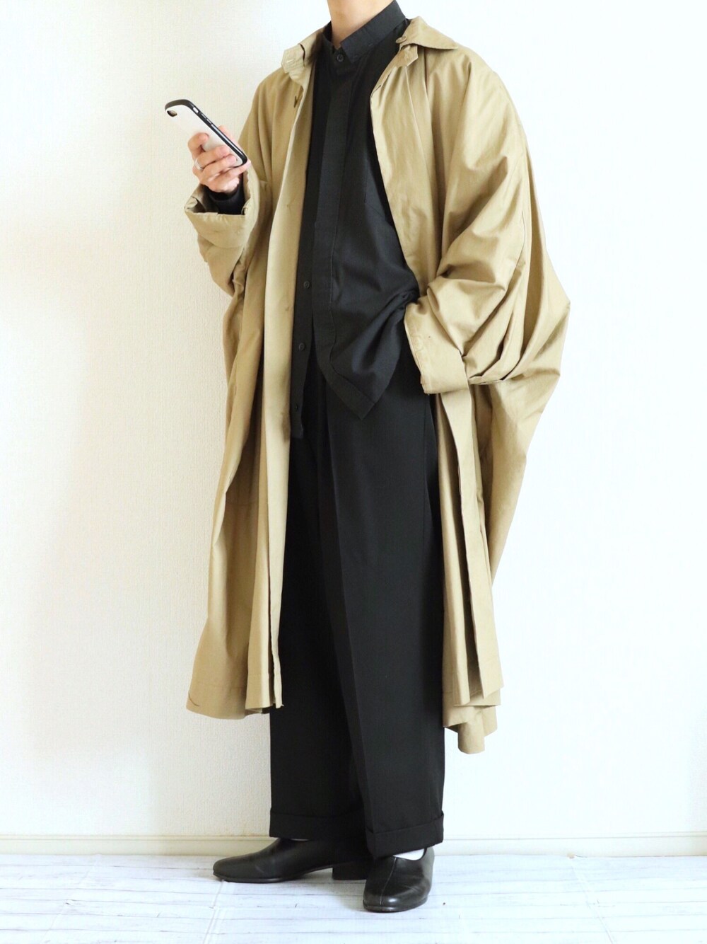 MONITALY】Batman Coat オーバーコート MENを使った人気ファッション