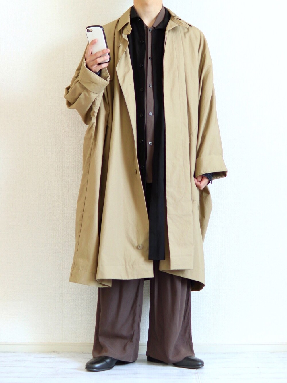 MONITALY】Batman Coat オーバーコート MENを使った人気ファッション