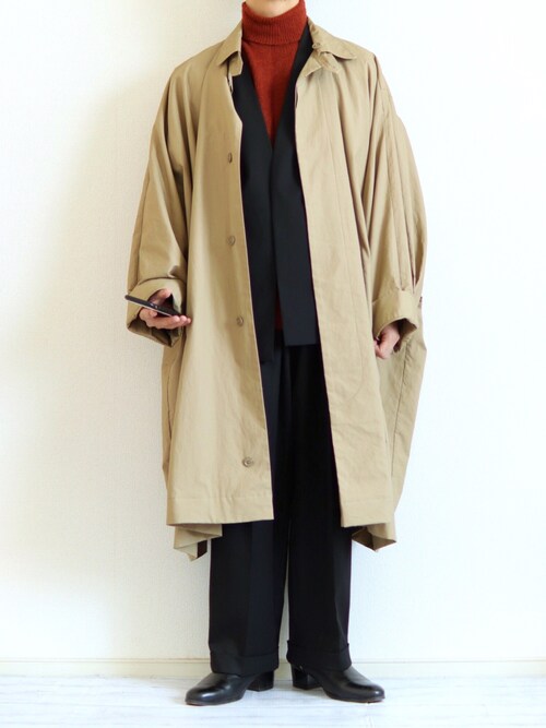 充実の品 monitaly ノーカラーコート - ミリタリージャケット - www ...