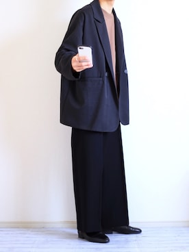 「shiyoh」｜「アイテム（スリッポン）」を使った、Nsさん（メンズ・166cm）の春コーディネート