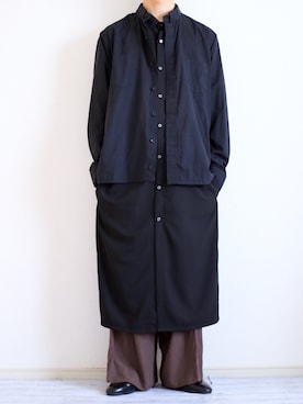 「shiyoh」｜「アイテム（スリッポン）」を使った、Nsさん（メンズ・166cm）の春コーディネート