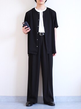 「TEN.（テン）のアイテム」を使った、Nsさん（メンズ・166cm）の夏コーディネート