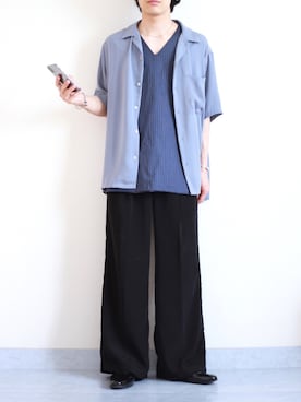「TEN.（テン）のアイテム」を使った、Nsさん（メンズ・166cm）の夏コーディネート