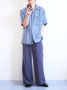 「TEN.（テン）のアイテム」を使った、Nsさん（メンズ・166cm）の夏コーディネート