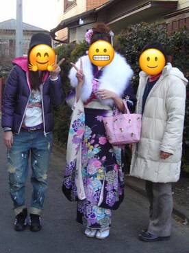 「179/WG（イチナナキュウダブルジー）のアイテム（ジャケット/アウター）」を使った、mszさん（レディース・166cm）の秋コーディネート