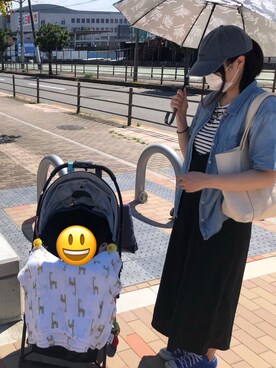 「Laundry（ランドリー）のアイテム」を使った、mszさん（レディース・166cm）の夏コーディネート