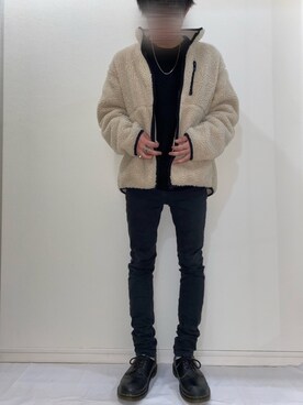 「BLESS（ブレス）のアイテム（リング）」を使った、りよさん（メンズ・158cm）の冬コーディネート
