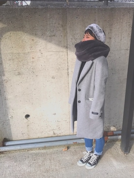 秋山  静香さん（レディース・158cm）の冬コーディネート