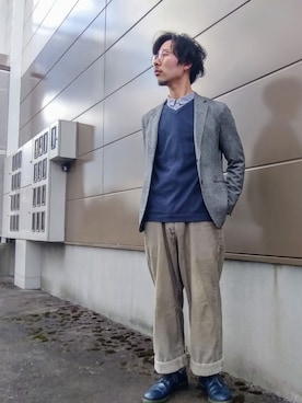 kagamonnさん（メンズ・167cm）の春コーディネート