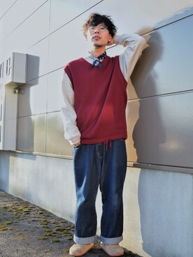 kagamonnさん（メンズ・167cm）の春コーディネート