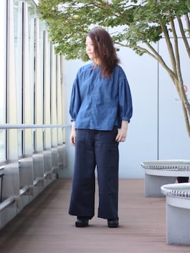 「OMNIGOD（オムニゴッド）のアイテム」を使った、D_MALL名古屋ラシックさん（レディース・158cm）の夏コーディネート