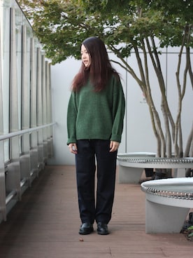 「prit（プリット）のアイテム」を使った、D_MALL名古屋ラシックさん（レディース・157cm）の秋コーディネート