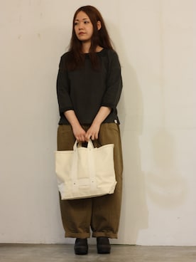 「MASTER&Co（マスターアンドコー）のアイテム」を使った、D_MALL名古屋ラシックさん（レディース・158cm）の夏コーディネート