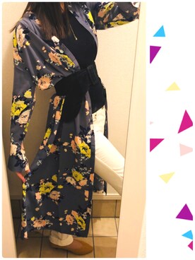 「NOMBRE IMPAIR（ノンブルアンペール）のアイテム（パンツ）」を使った、てんさん（レディース・159cm）の冬コーディネート