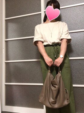 Kさん(レディース・152cm)の春コーディネート