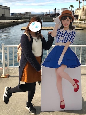 Kさん(レディース・152cm)の秋コーディネート