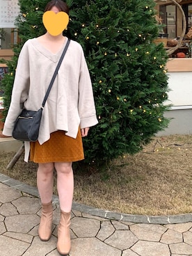 Kさん(レディース・152cm)の秋コーディネート