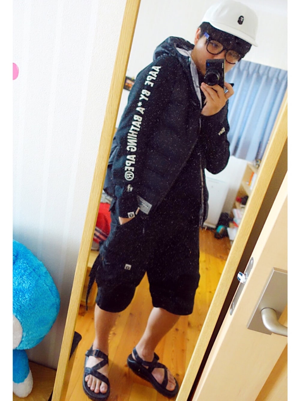 [A BATHING APE® X CHACO] チャコ　エイプ　サンダル A BATHING APE (エイプ) x Chaco(チャコ) CHACO X BAPE Z1