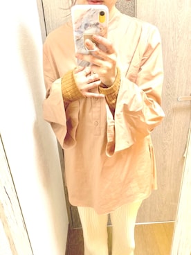 「tibi（ティビ）のアイテム（トップス）」を使った、mitosaさん（レディース・154cm）の春コーディネート