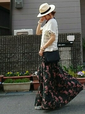 「SFW（エスエフダブリュー）のアイテム（パンプス）」を使った、マルルン♪ さん（レディース・159cm）の春コーディネート