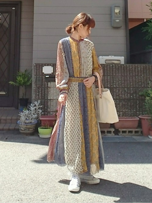 売れ筋ランキングも パッチワークワンピース Ungrid ロングワンピース Www Accellclinical Com