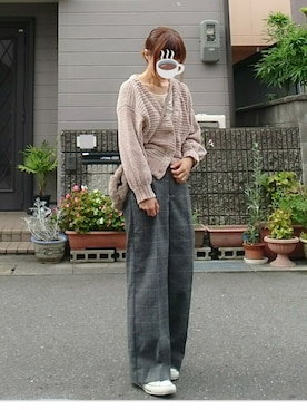 「sankyo shokai（サンキョウショウカイ）のアイテム（バッグ）」を使った、マルルン♪ さん（レディース・159cm）の秋コーディネート