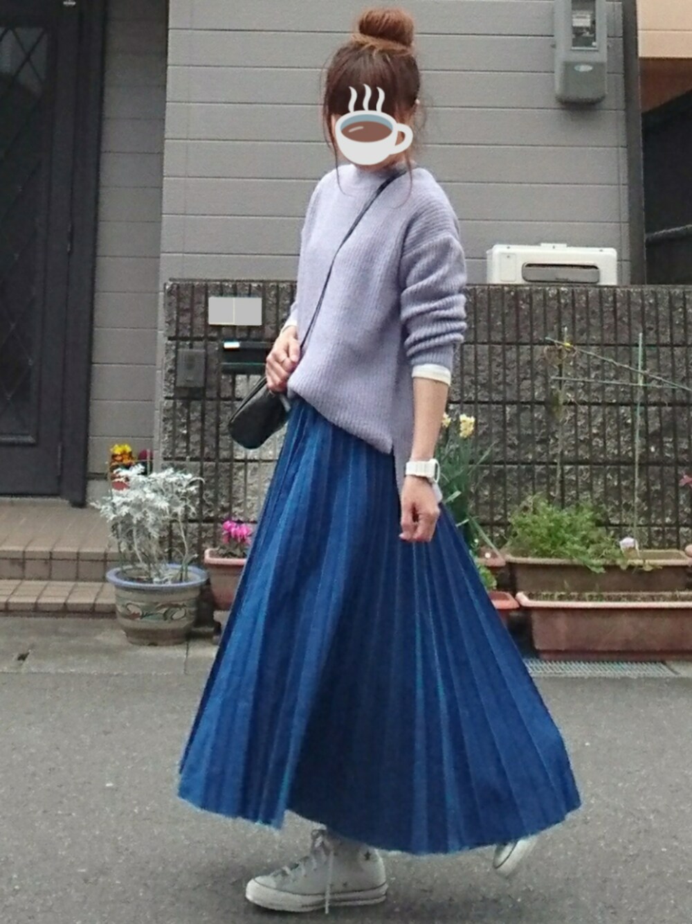 Ne-net♡デニムプリーツスカート