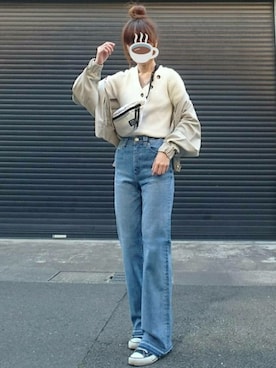 「ヤヌーク」｜マルルン♪ さん（レディース・159cm）の冬コーディネート