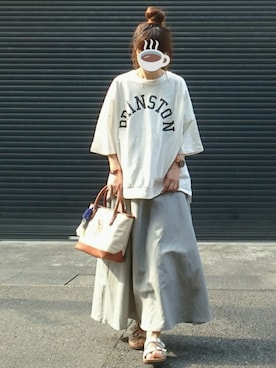 「SonnyLabel」｜「アイテム（アナログ腕時計）」を使った、マルルン♪ さん（レディース・159cm）の夏コーディネート