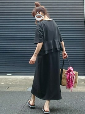 「La-gemme」｜「アイテム（財布/小物）」を使った、マルルン♪ さん（レディース・159cm）の夏コーディネート