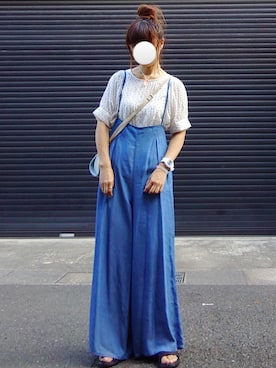 「BANDEL（バンデル）のアイテム」を使った、マルルン♪ さん（レディース・159cm）の夏コーディネート