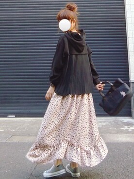 「リップスター」｜「アイテム（腕時計）」を使った、マルルン♪ さん（レディース・159cm）の秋コーディネート