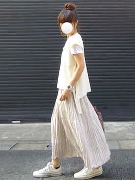 「BUGGU（バッグ）のアイテム」を使った、マルルン♪ さん（レディース・159cm）の秋コーディネート