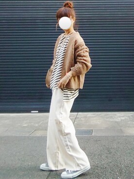 「BANDEL（バンデル）のアイテム」を使った、マルルン♪ さん（レディース・159cm）の秋コーディネート