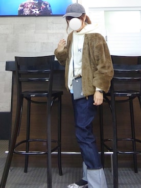 「サニーレーベル」｜「アイテム（PC・スマホグッズ/家電）」を使った、マルルン♪ さん（レディース・159cm）の秋コーディネート