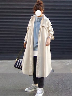 「SonnyLabel」｜「アイテム（アナログ腕時計）」を使った、マルルン♪ さん（レディース・159cm）の冬コーディネート